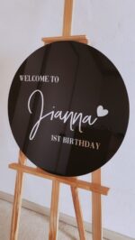 Wedding Acrylic Sign - Image 3