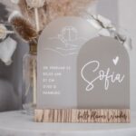Personalized Birth Acrylic Stand