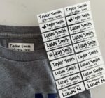 Personalized Kids’ Iron-On Name Labels