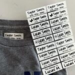 Personalized Kids’ Iron-On Name Labels