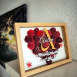 New Year’s Rose Frame