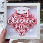 Graduation Rose Frame