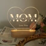 Mom & Dad day Acrylic Stand - Image 2